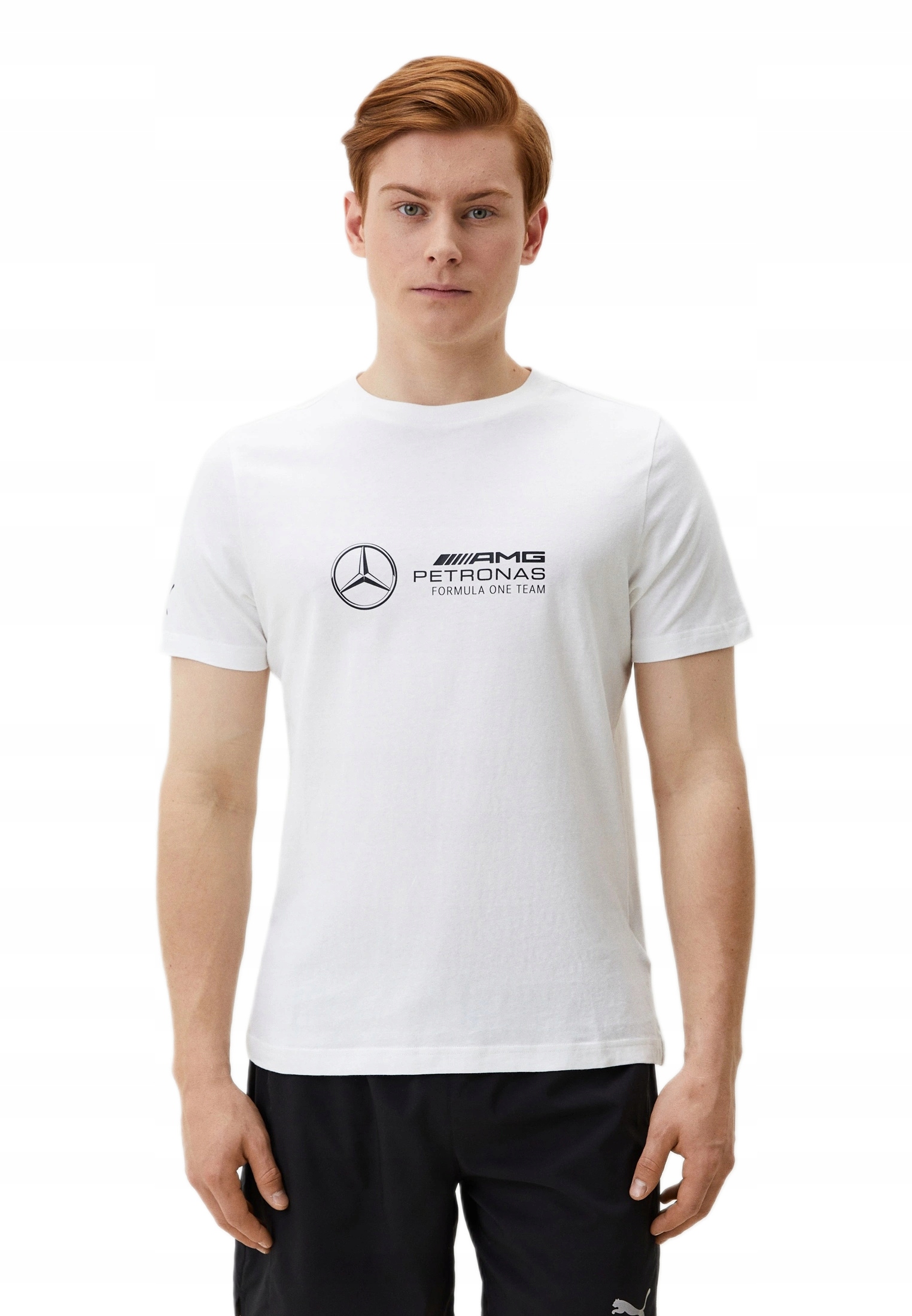 Amg Nové Tričko Puma Mercedes MAPF1 Logo Tee L