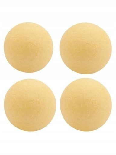 Levně udanewypieki Dekorativní Čokoládové Kuličky Pluto žluté 4 ks