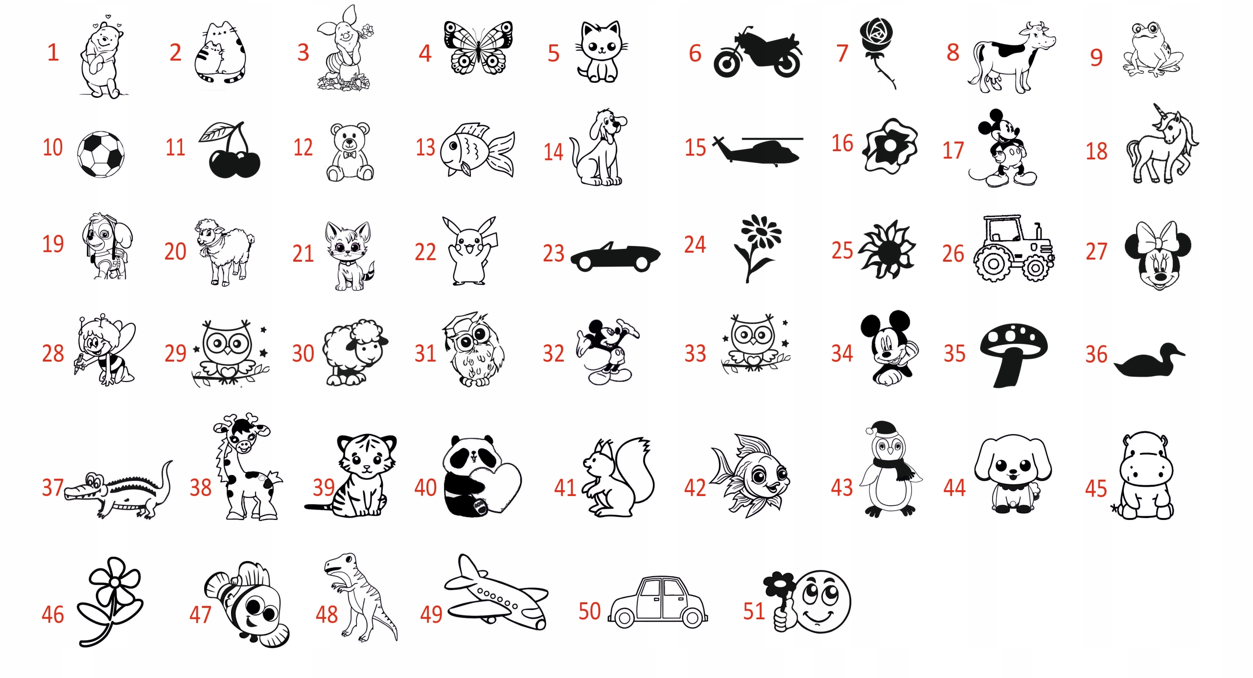 pieczatka stempel do UBRAŃ BAJKOWA grafika + IMIĘ NA ODZIEŻ 1000 Odbić Marka Colop