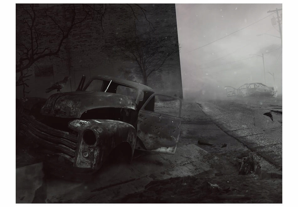 

Fototapeta - Miasto strachu - 350X270