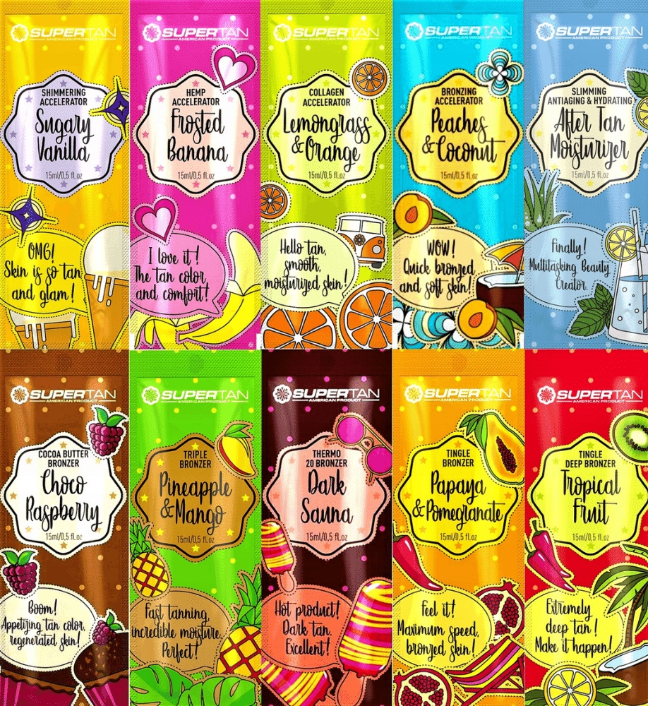 Supertan Opalovací sáčky Sada x100ks