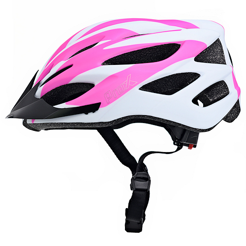 Kask Prox Thumb rozmiar: M biało-rózowy