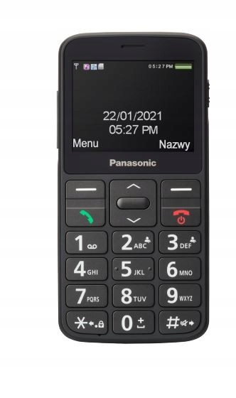 Panasonic Telefon pro seniory KX-TU160 černý