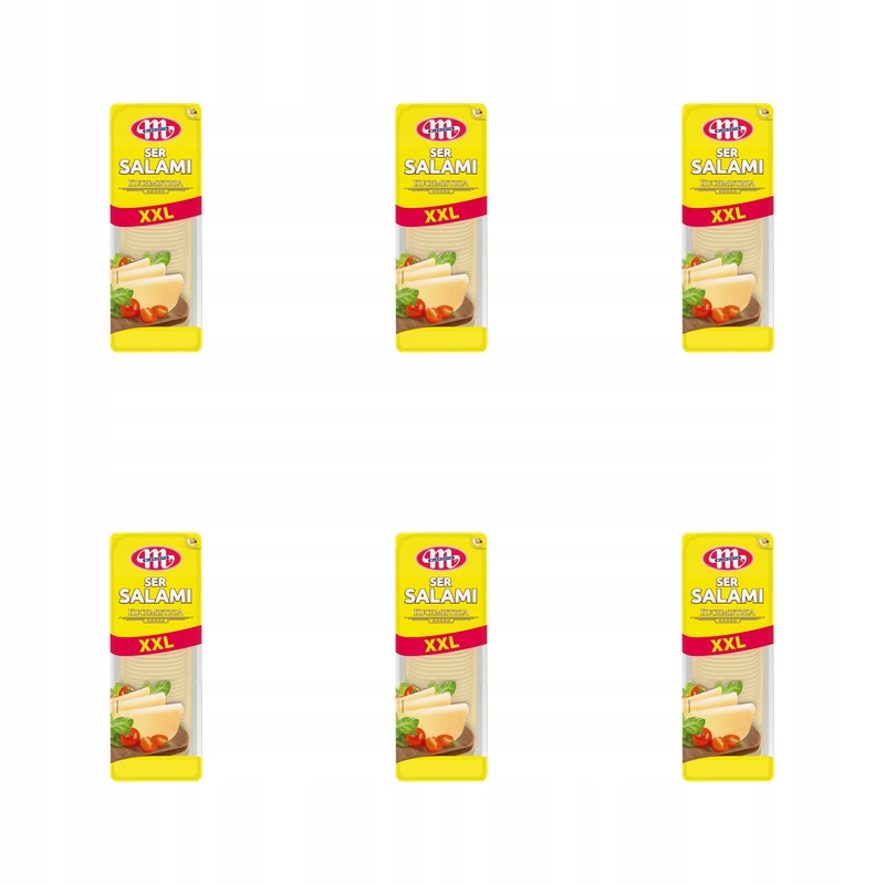 Mlekovita Salami sýr v plátcích 1 kg X6