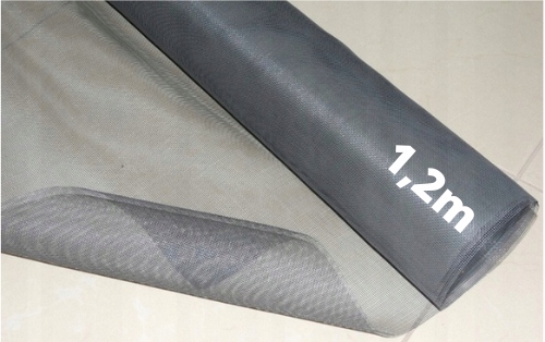 SZARA siatka na metry 1,2m x 1m MOSKITIERA