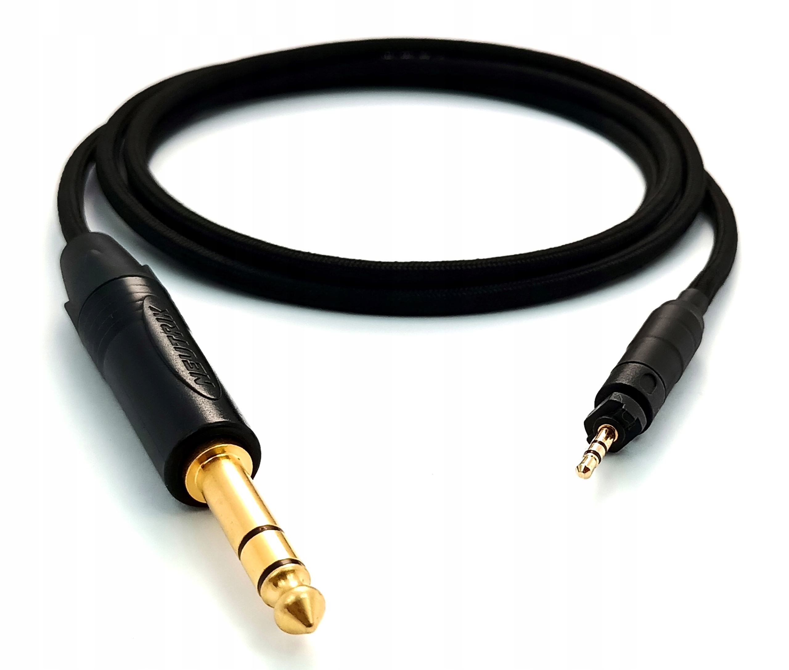 Ręcznie wykonany kabel do słuchawek Shure Philips 6,3mm Canare L-4E5C