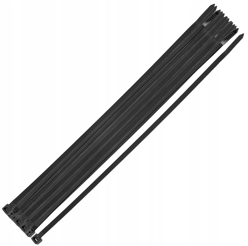 Opaski Zaciskowe 4,8 x 300 Trytytki Plastikowe Opaska Do Kabli Czarne Neo