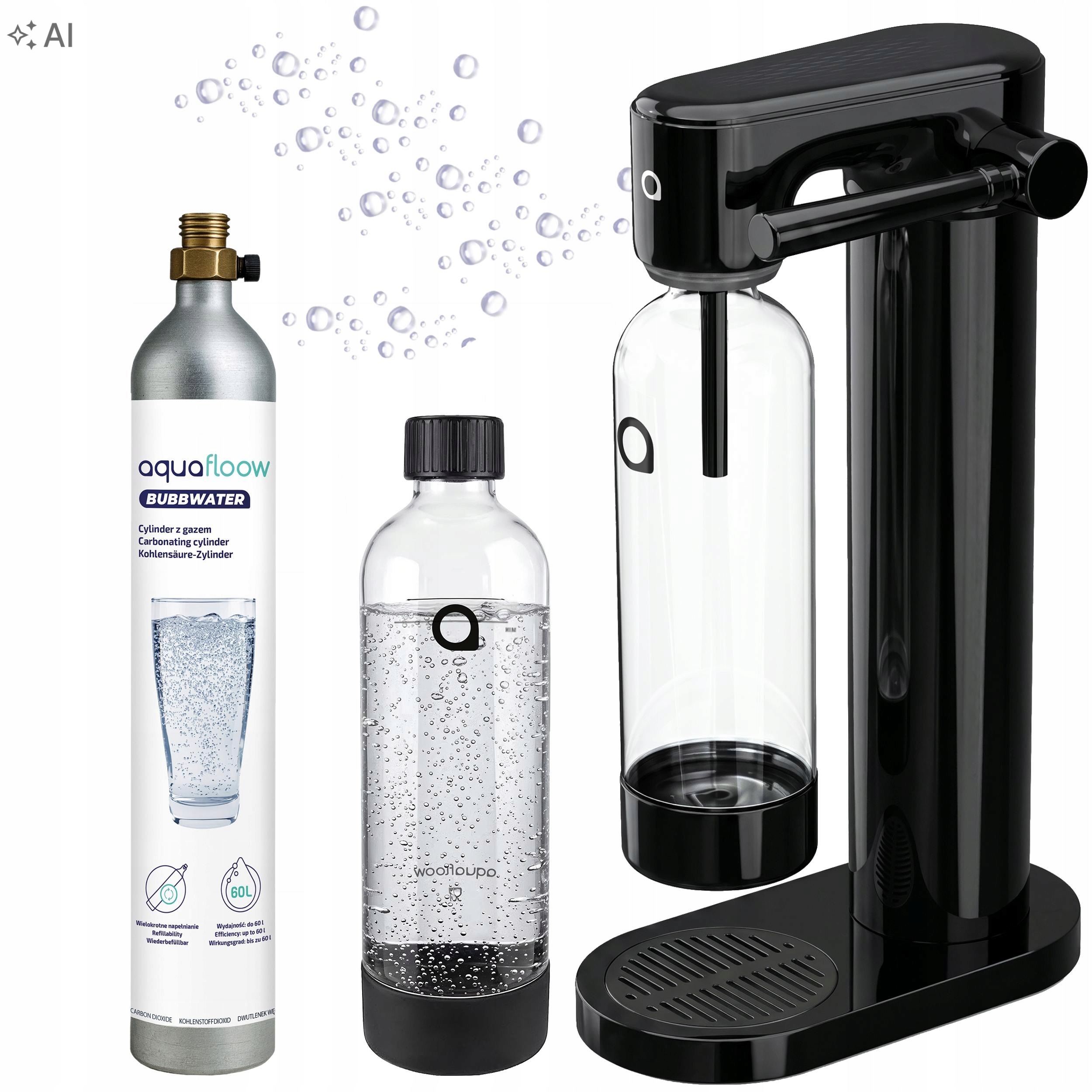 Výrobník sody CO2 láhev Cylinder Náboj Láhev na vodu 800 ml