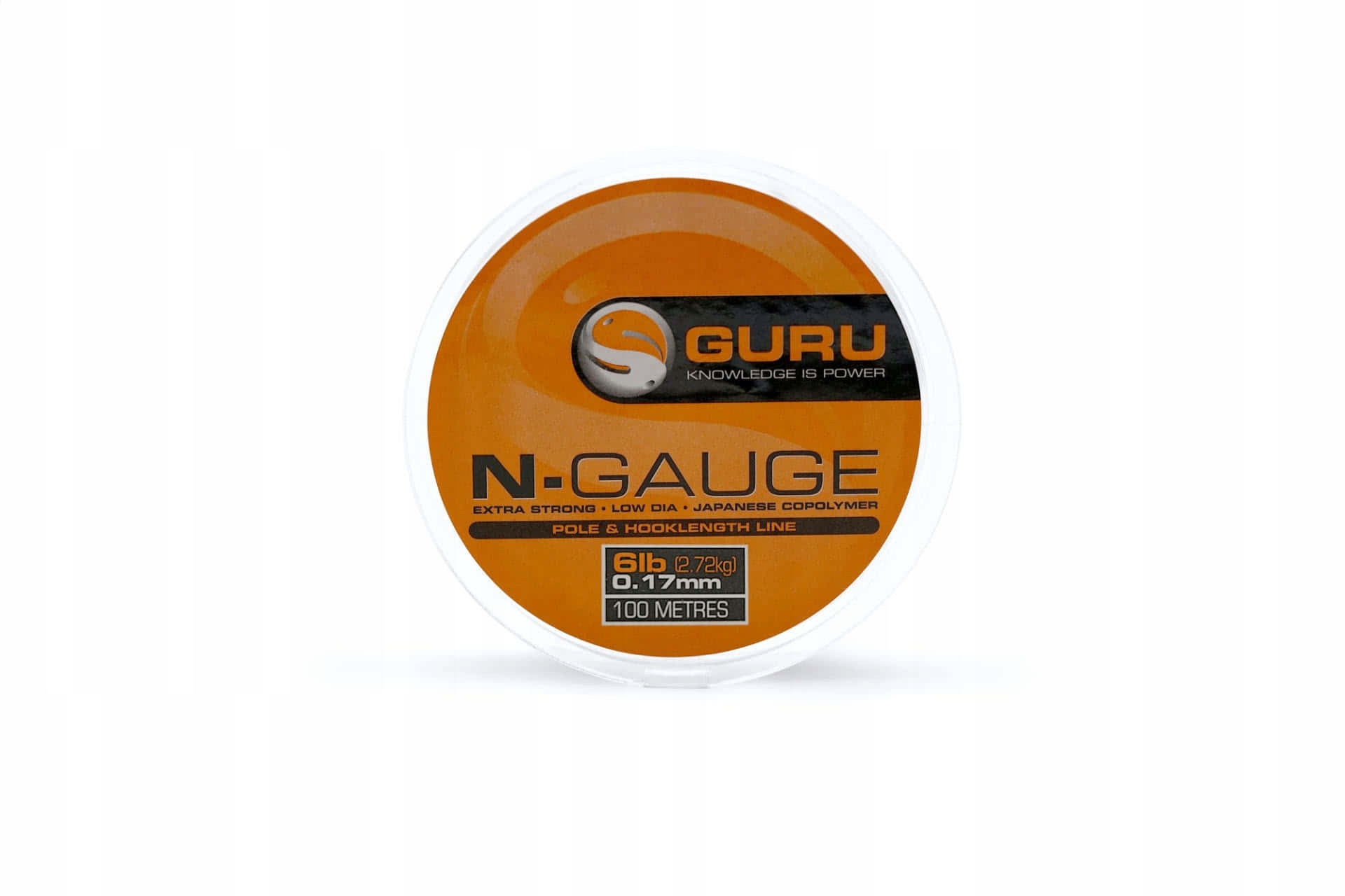 Guru N-Gauge 0.11mm 1,36kg 100m Żyłka Przyponowa Guru GNG11