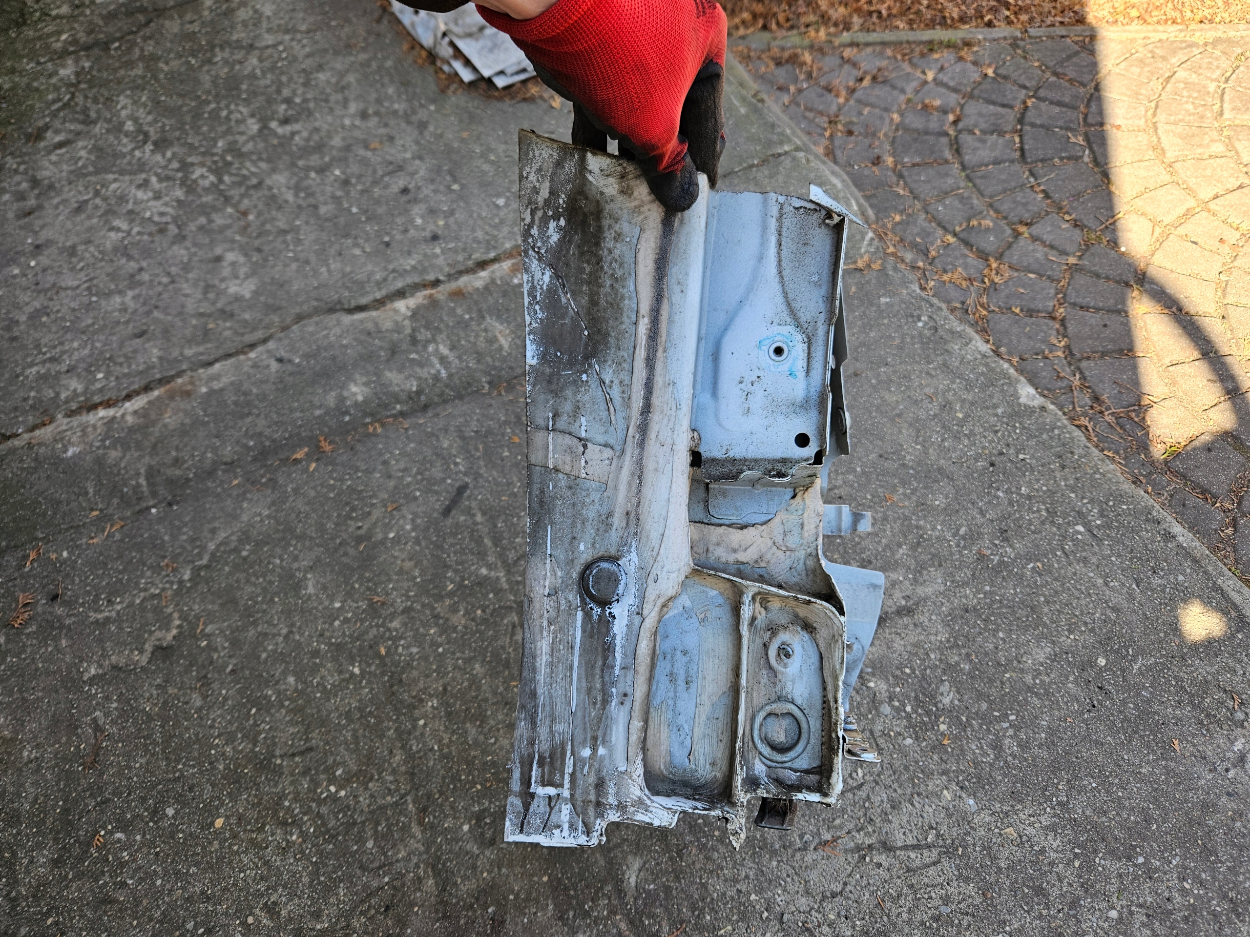 threshold left pillar A left front POCZATEK of the threshold AUDI A6 C7 4G