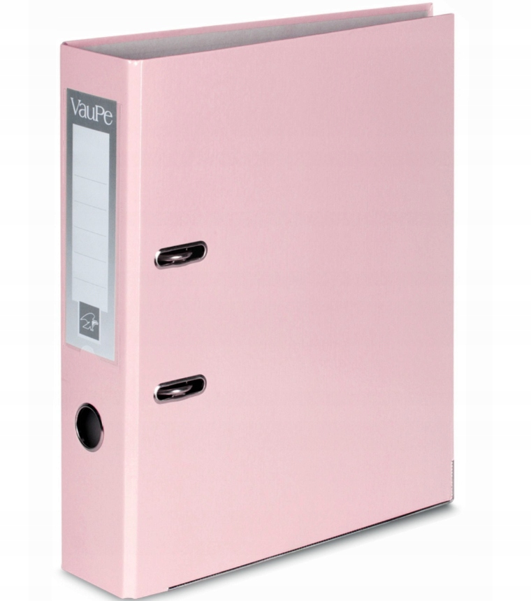 

Segregator dźwigniowy VauPe A4 50mm pastelowy róż