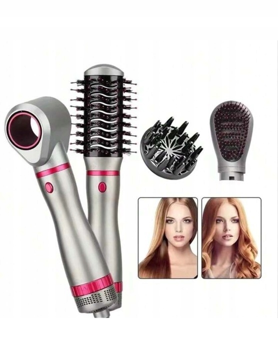 Vysoušeč vlasů s ionizací 4v1 Stylingový kartáč 1000w