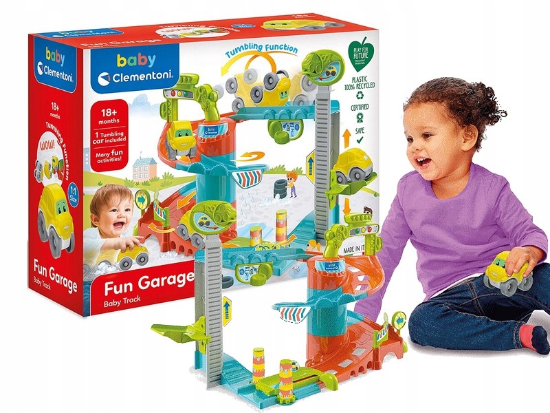 

Clementoni Zabawny Garaż Dla Malucha z autkiem