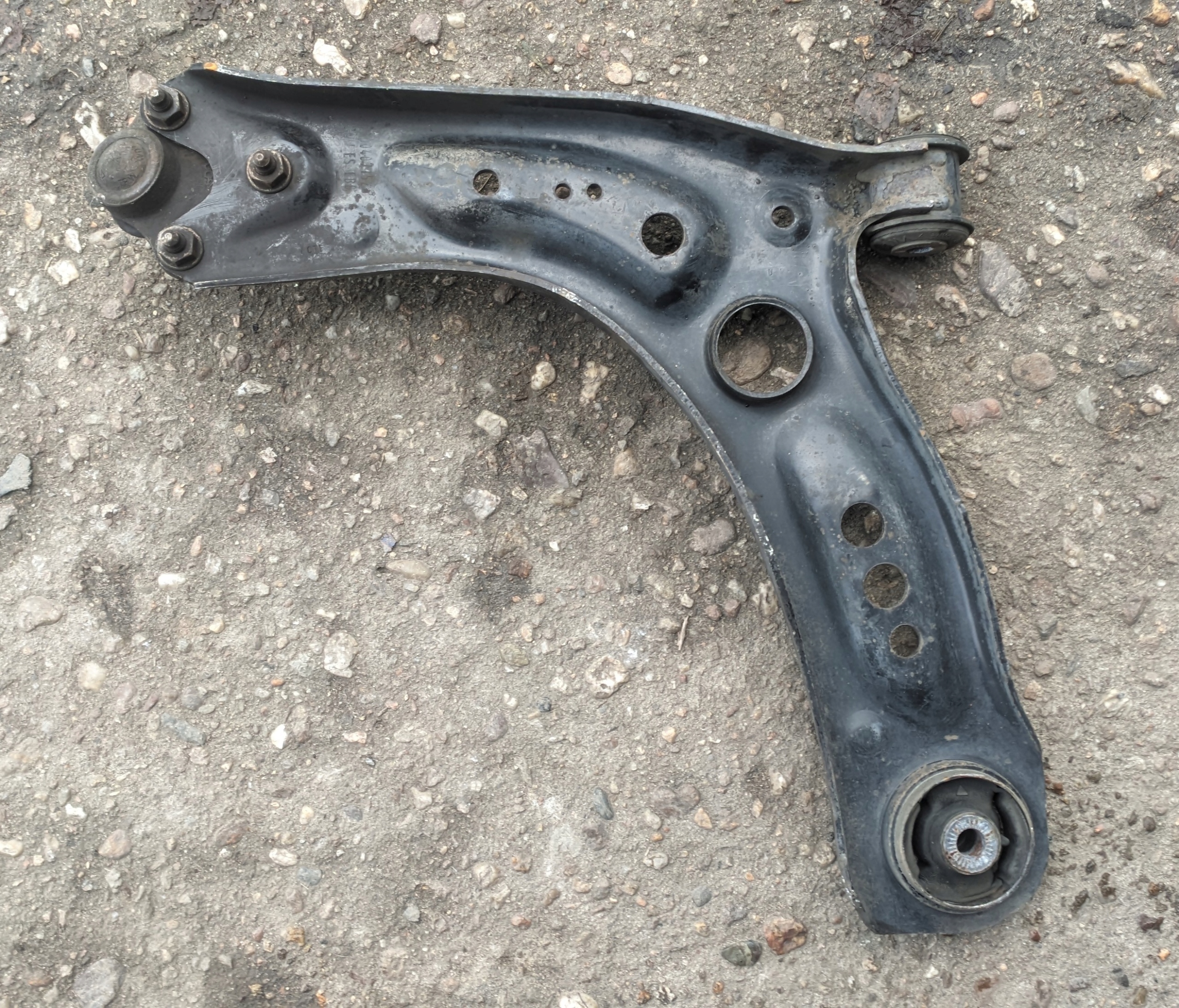 VW GOLF VI plus 1.6 TDI 09R arm right front 5Q0407152L