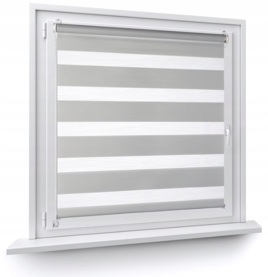 Roleta Deň Noc Na Rozmer 144x220 S Napínačom Neinvazívna Rôzne Farby