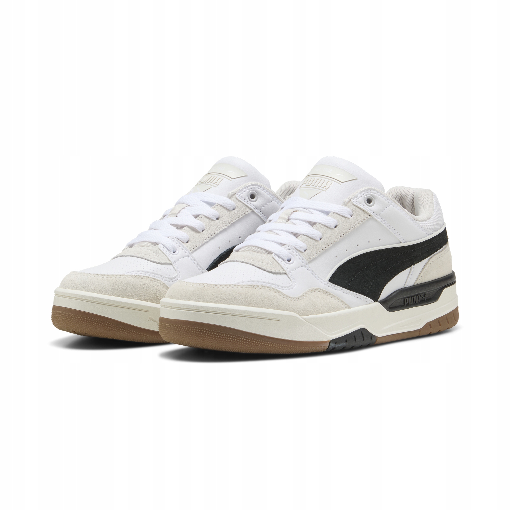 Pánské sportovní boty Puma Rebound Retro Sd 40021401 bílé pohodlné 42.5