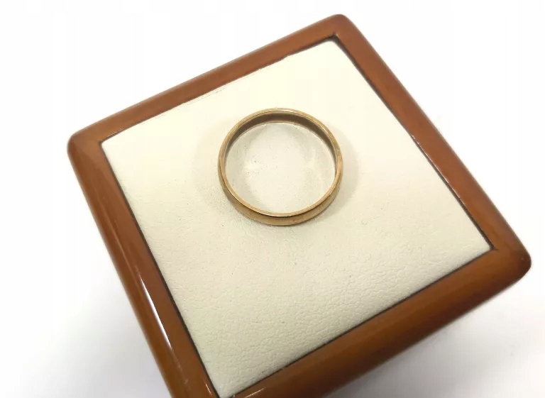 KLASYCZNA ZŁOTA OBRĄCZKA R16 P 0,333