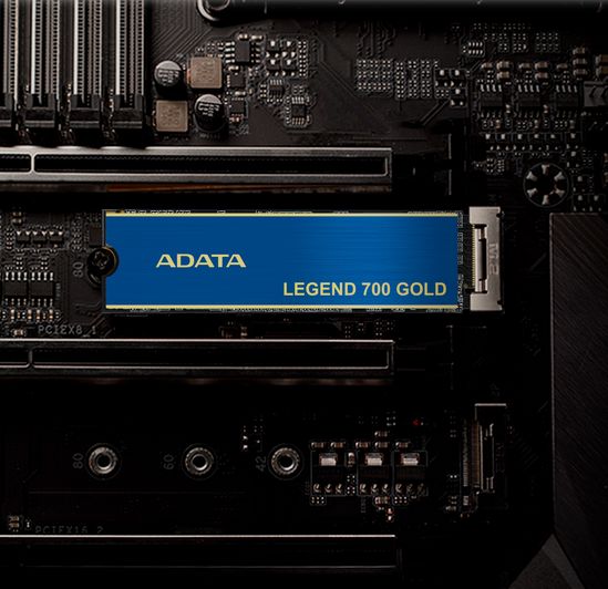 DYSK SSD M2 512GB ADATA LEGEND GOLD PCIe NVMe M.2 2000/1600 Mb/s Interfejs M.2 PCIe