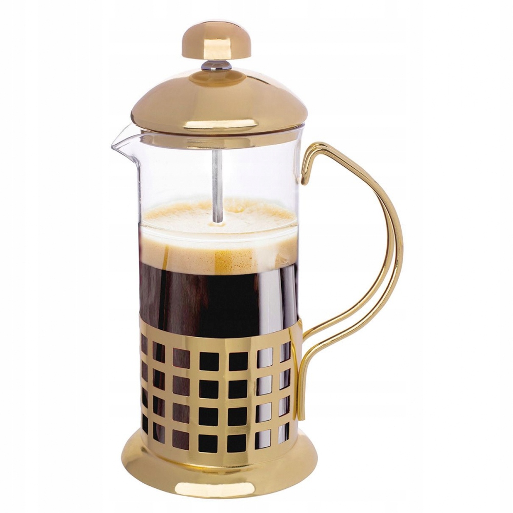 

French Press zaparzacz kawy tłokowy szklany 0,35 l