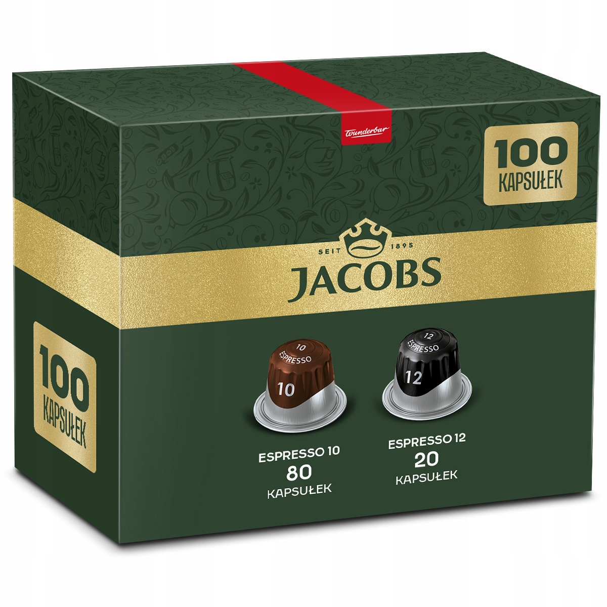 Zestaw kapsułki Jacobs do Nespresso(r)* espresso 10, 12, 90+10 Gratis!