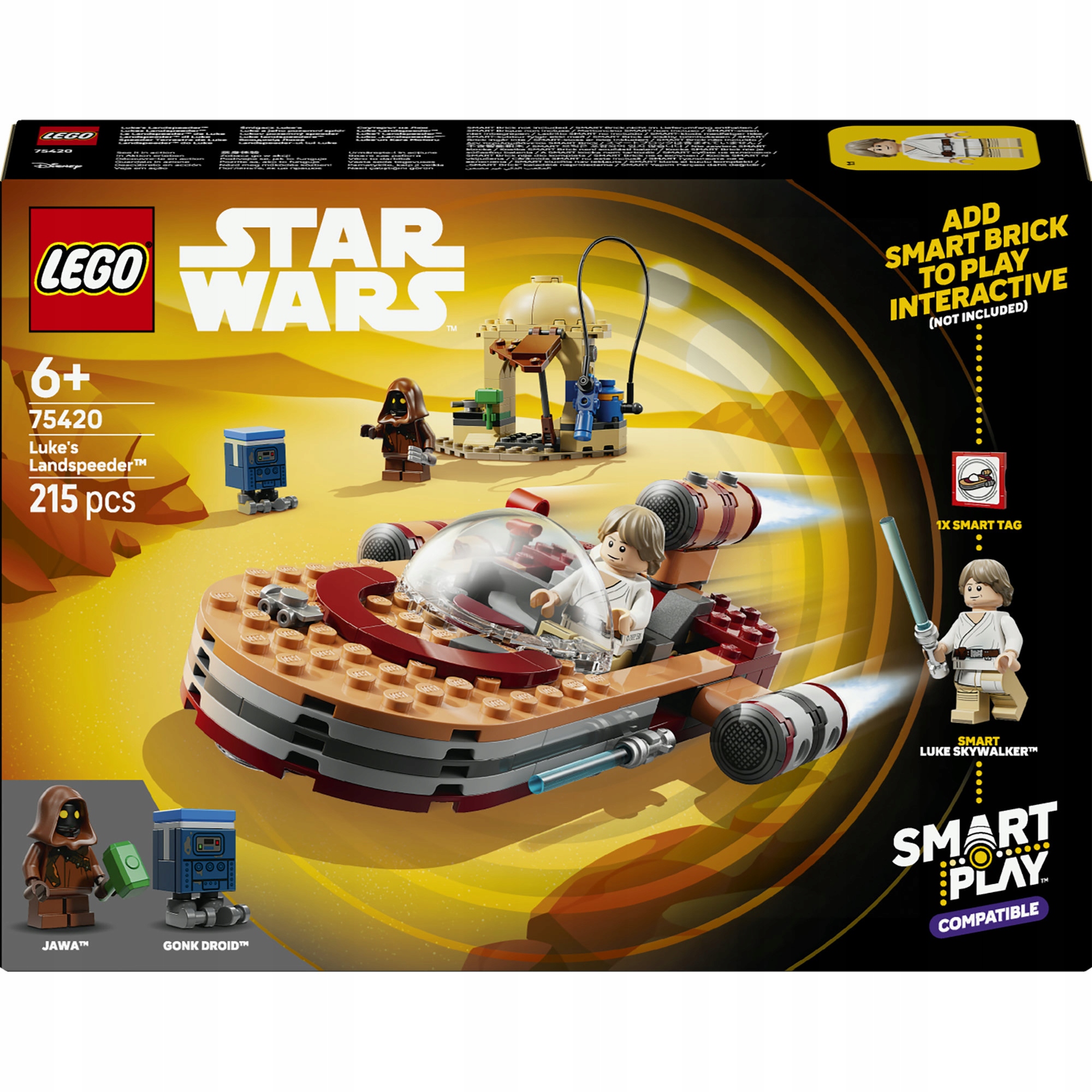 Lego Star Wars 75420 Smart Play Kompatibilní vznášedlo Luka