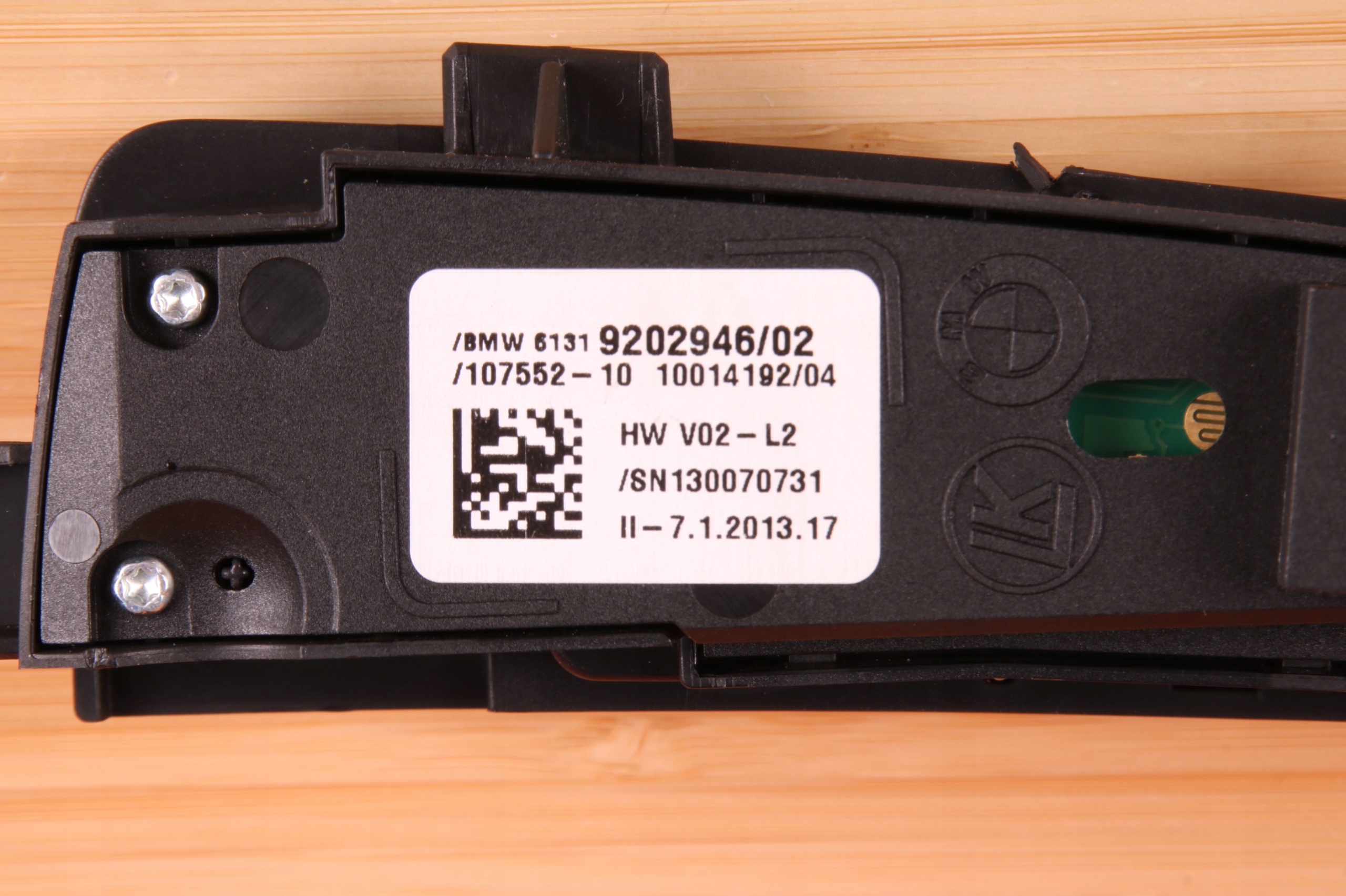 BMW F01 F02 PANEL consolle medio KAMERY 9202946