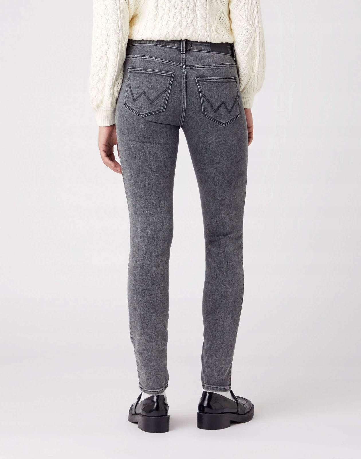 Dámské úzké nohavice džíny Wrangler Skinny Cosmo W28K95W20 34/32