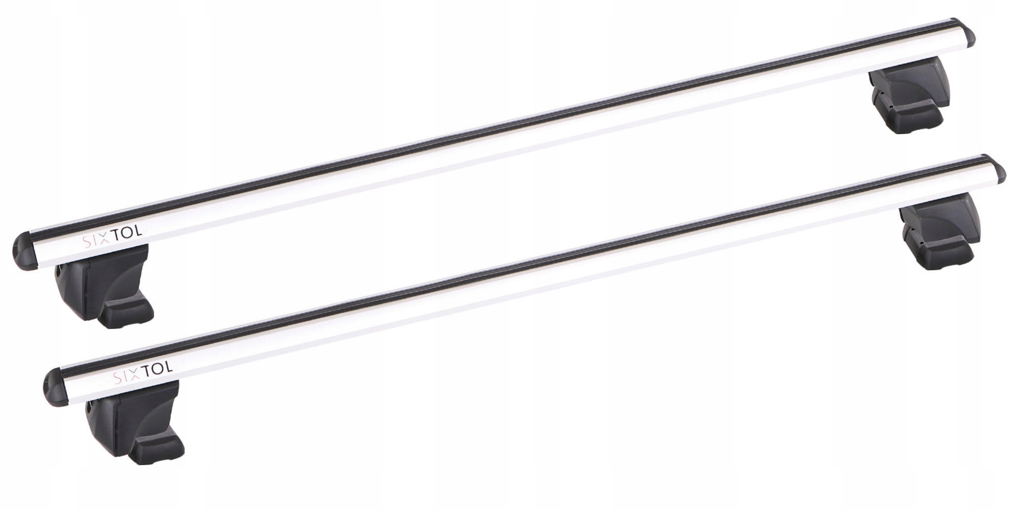 Hliníkový priečny nosník so zámkom Roof Rack Fix Pro, 120 cm, nosnosť 90 kg