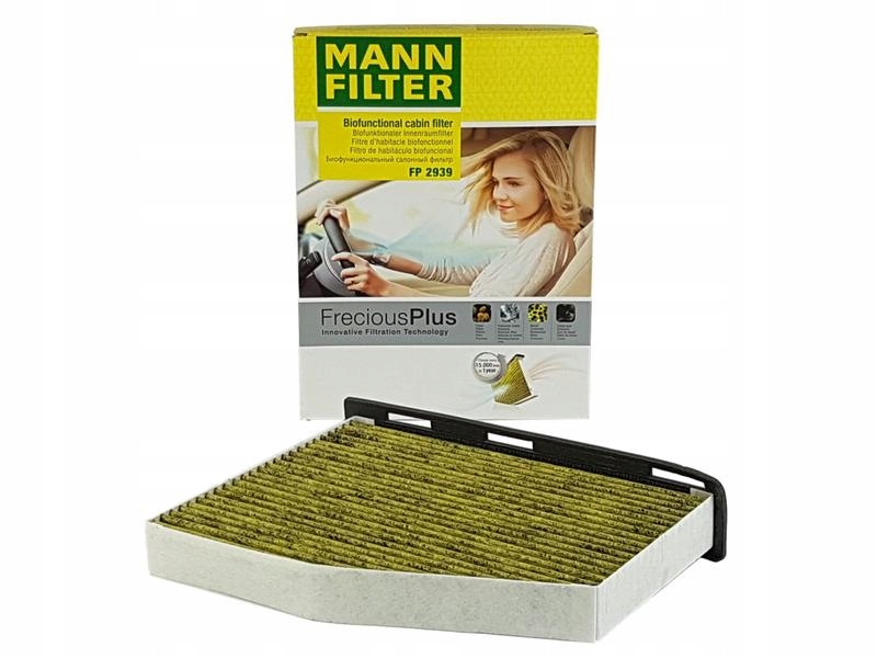 

Mann Filtr Kabinowy Biofunk Vw Scirocco Touran