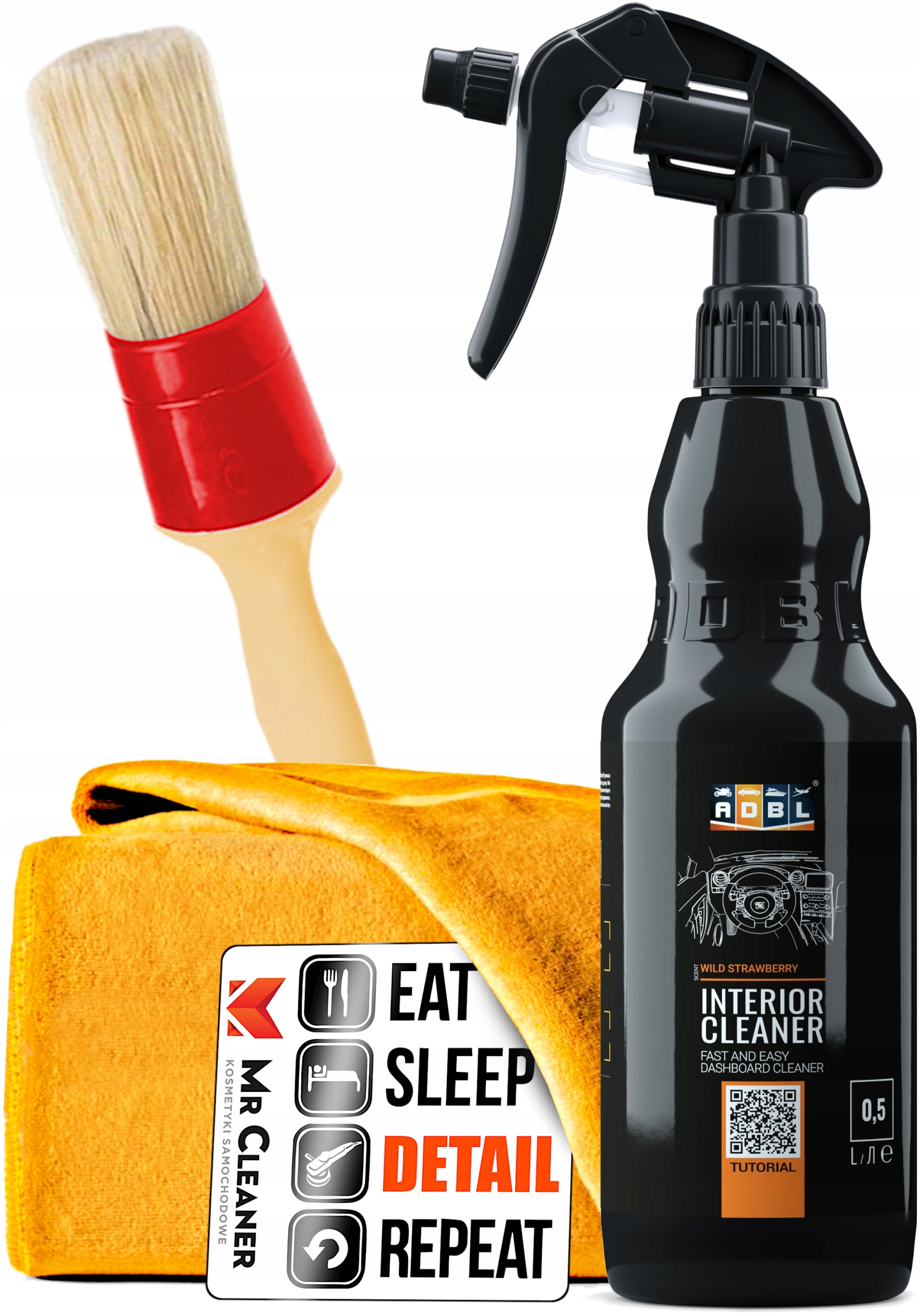 ADBL INTERIOR CLEANER DO CZYSZCZENIA PLASTIKÓW WNĘTRZA AUTA 500 ML EAN (GTIN) 5902729001755