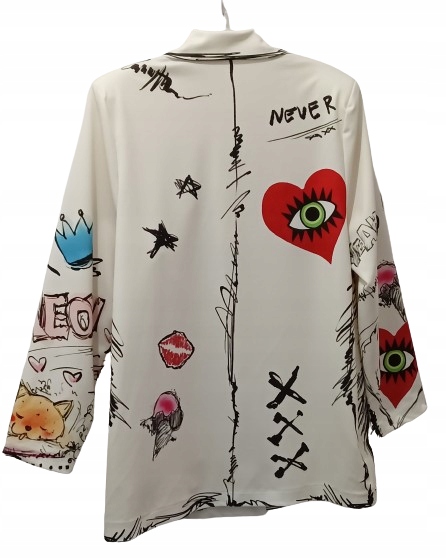 Marynarka z kolorowymi motywami ZETA OTTO Okazja inna