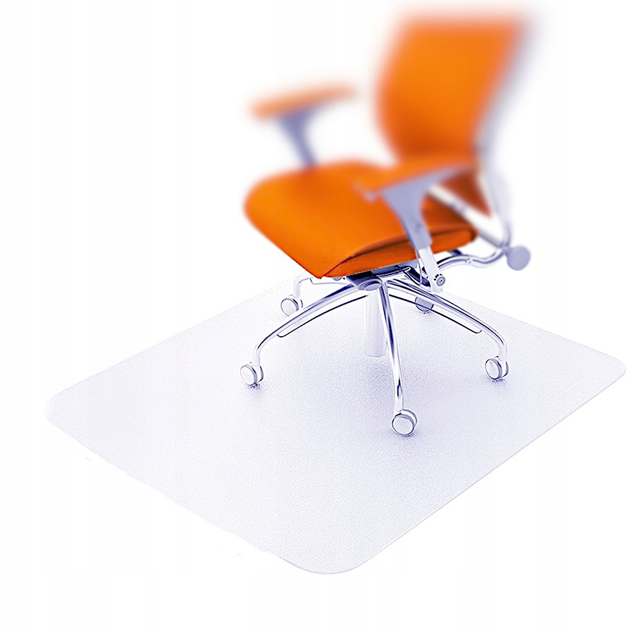 Przezroczysta bezbarwna Mata Ochronna pod krzesło poliwęglan 125x205 cm