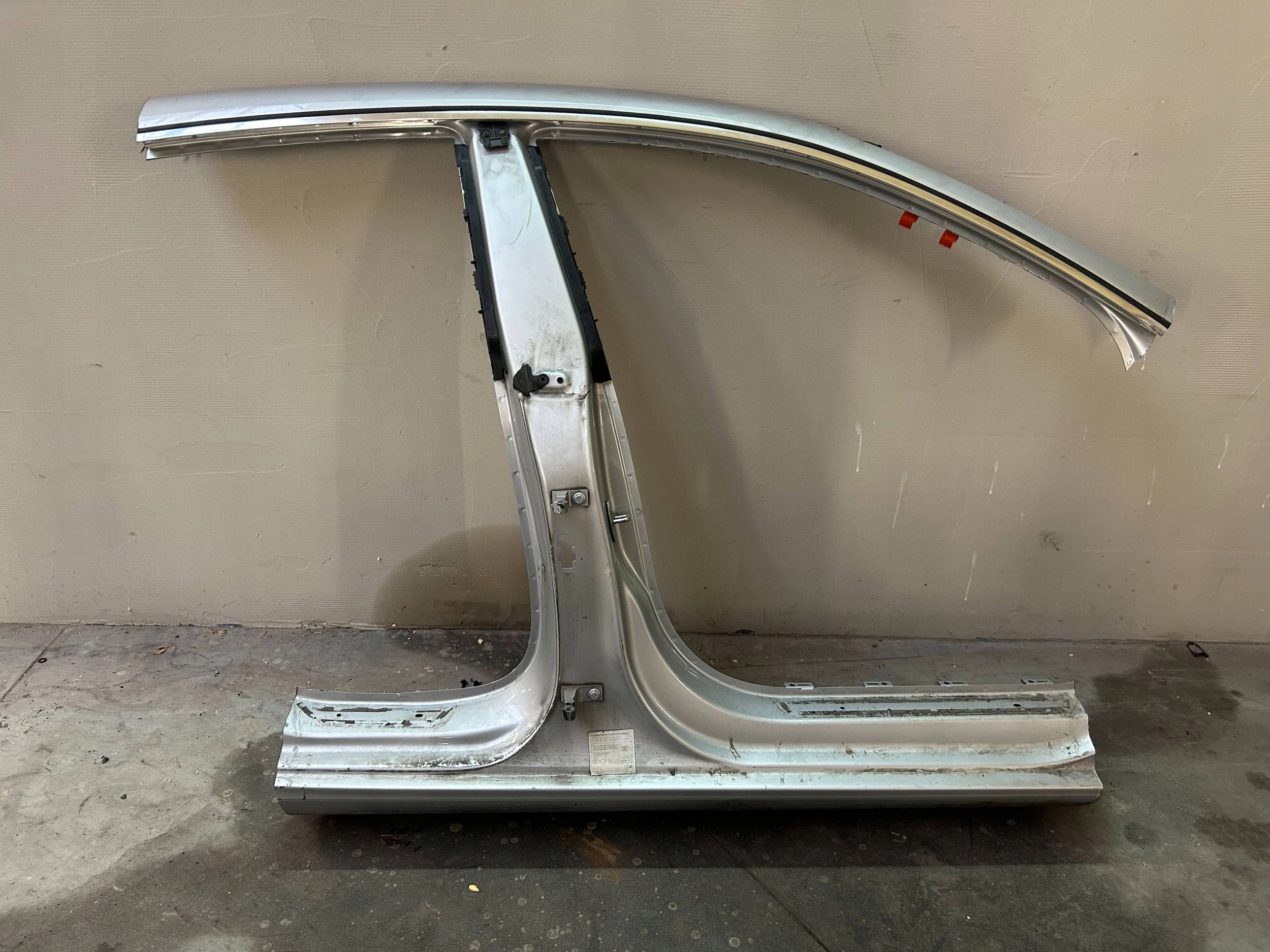 threshold pillar nadwozia central right side Audi A5 Sportback 8TA 2013 LX7W