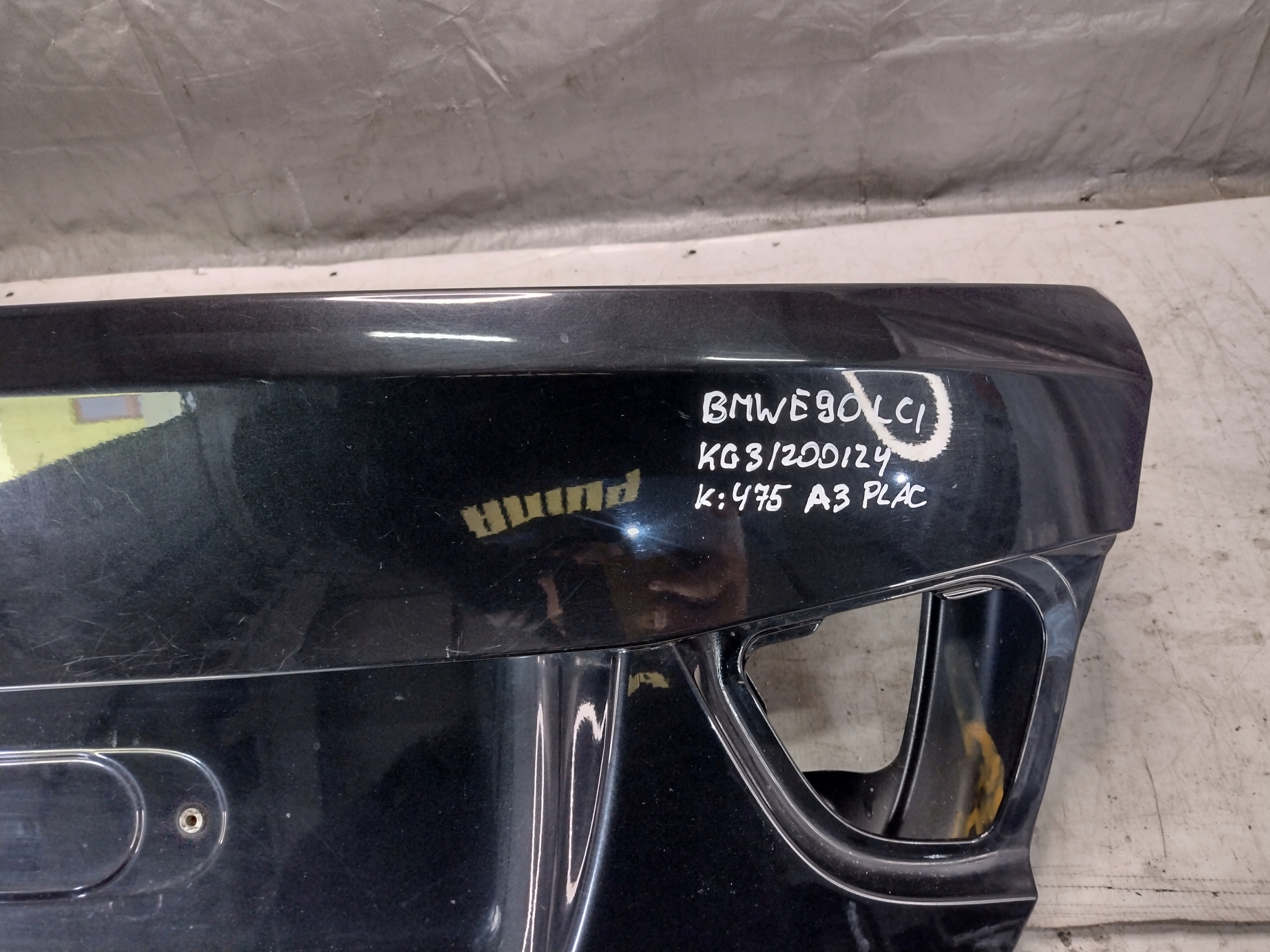 trunk door boot BMW E90 lift k: 475 (Black Sapphire)