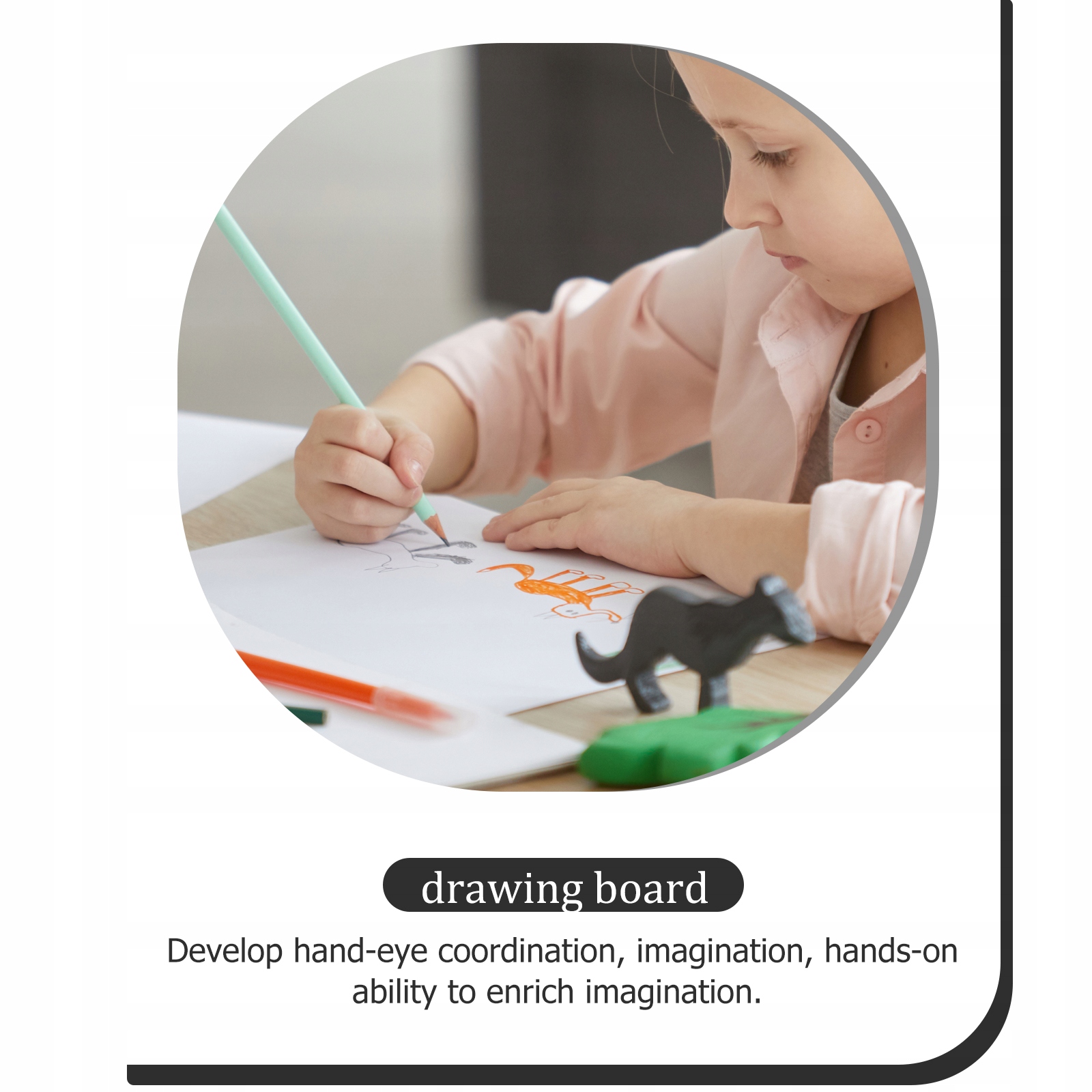 PAPIEROWA TABLICA PLAKATOWA DIY PIANKI 10 ARKUSZY Marka bez marki