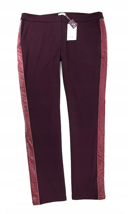 V534 SHEEGO spodnie dresy plus size 44 Marka Sheego