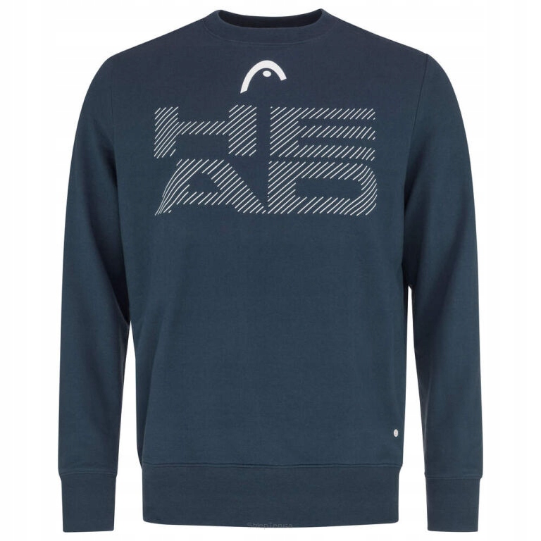 Bluza tenisowa Head Rally Sweatshirt granat r.XXL