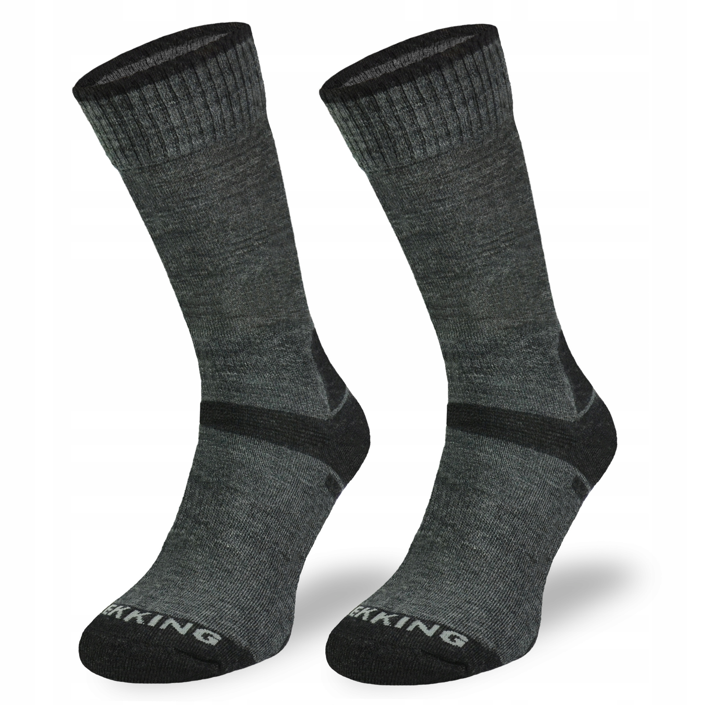 

Skarpety trekingowe TRE3 szare – merino