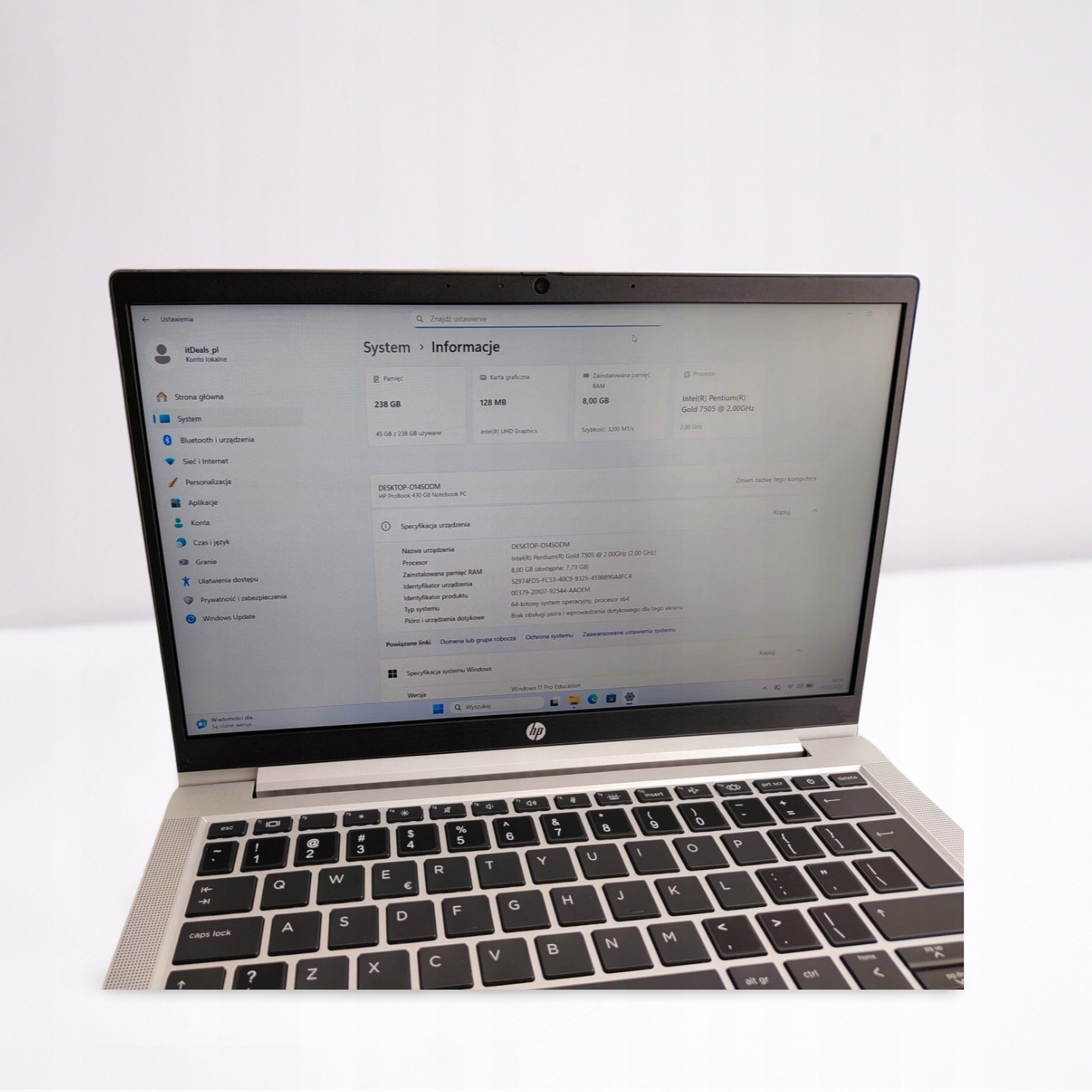 HP Probook 430 G8 Pentium