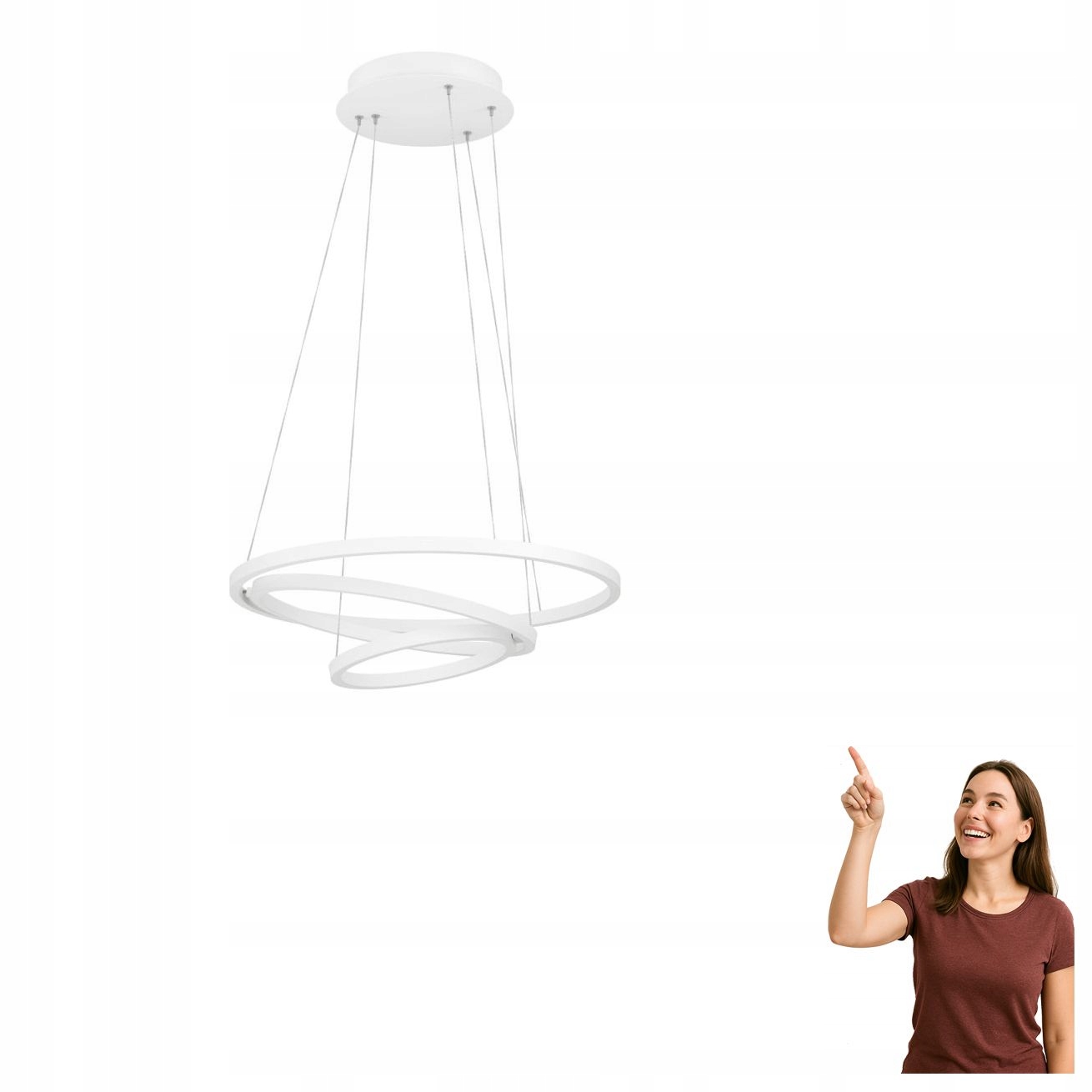 Závesná Led lampa 43,2W Lobinero-z 900478 Eglo