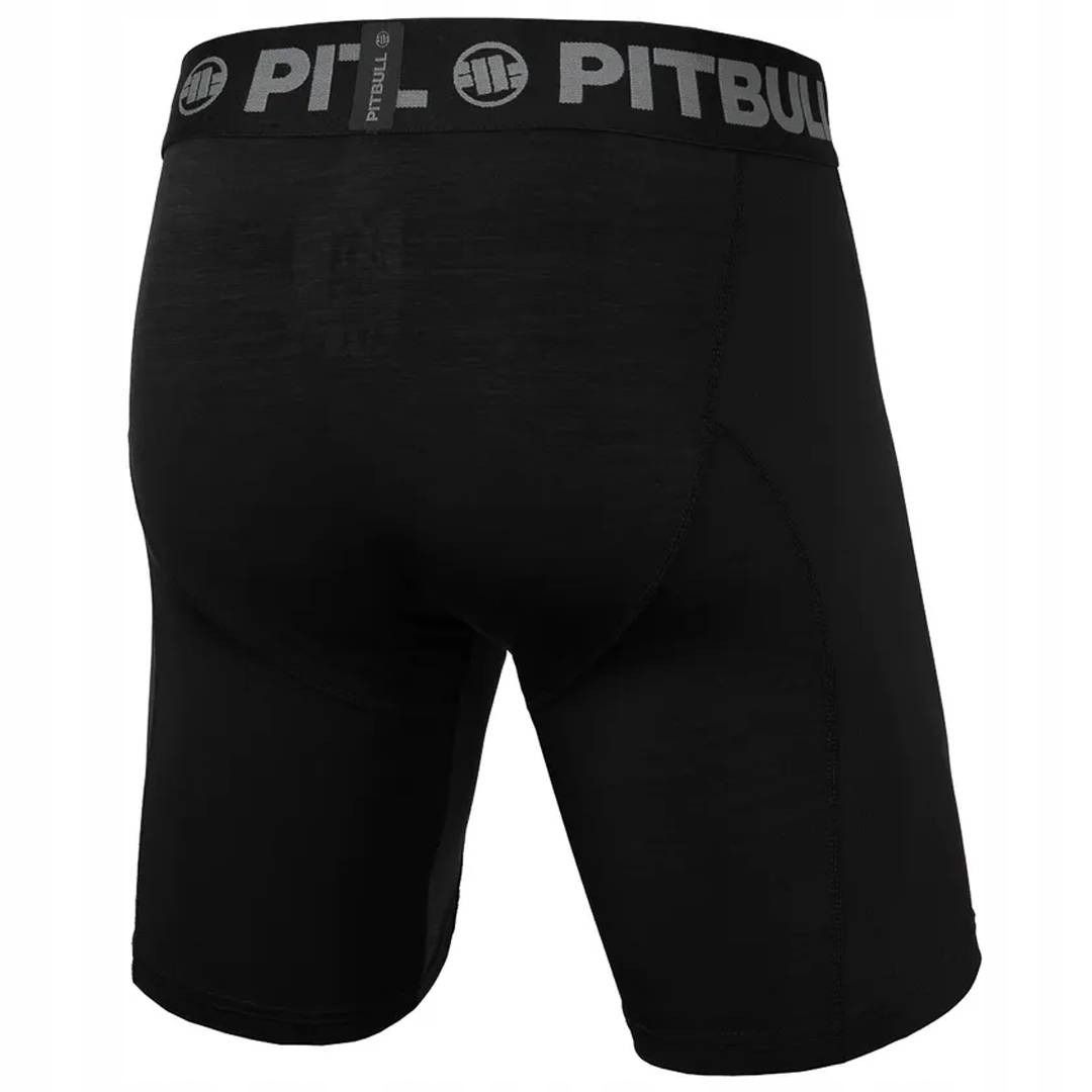 Spodenki kompresyjne męskie Pit Bull Pro New Logo Czarne r. XL Kod producenta 9922029000