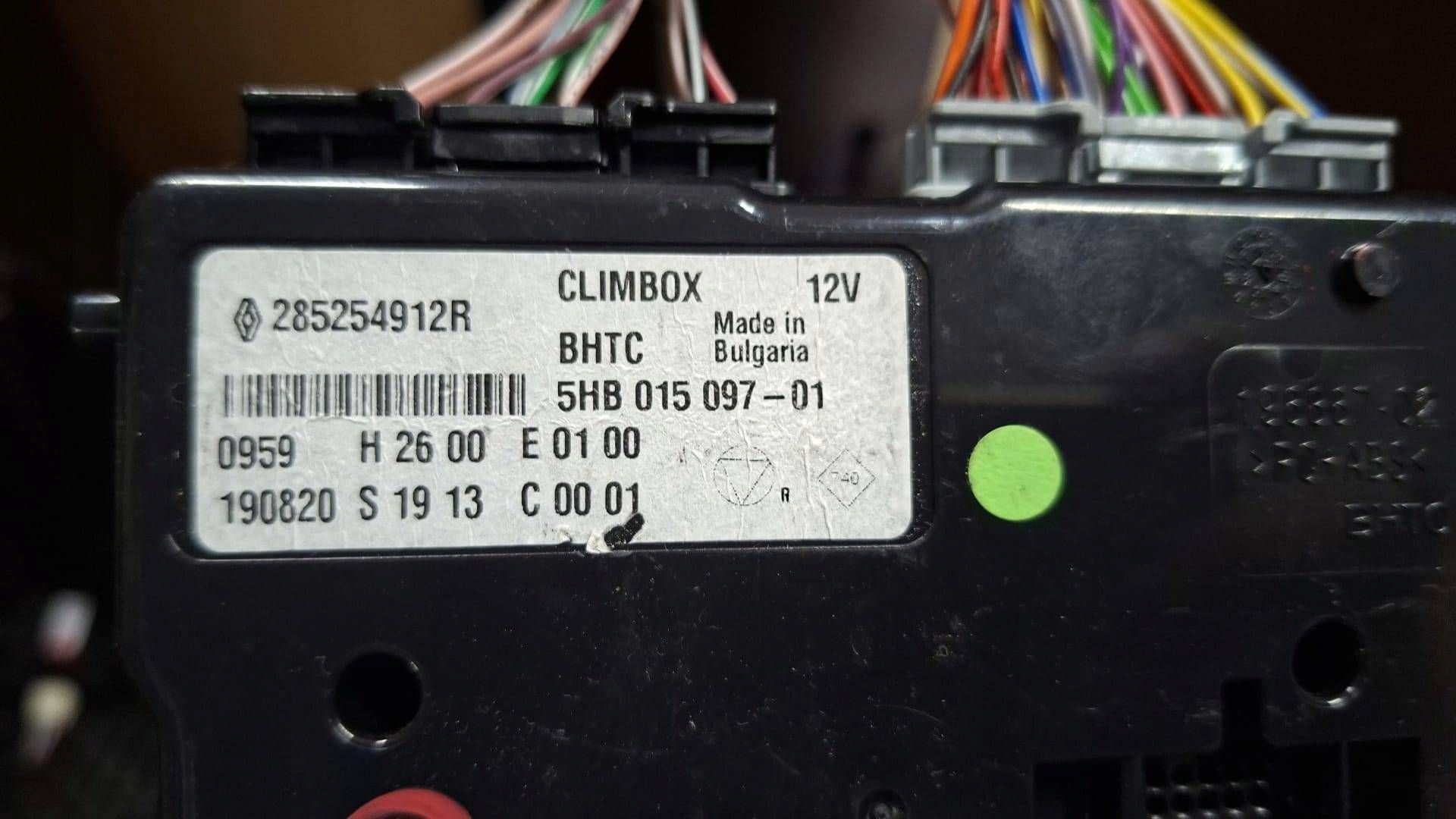 Bedienteil klimaanlage Renault Espace V (RFC) 285254912R