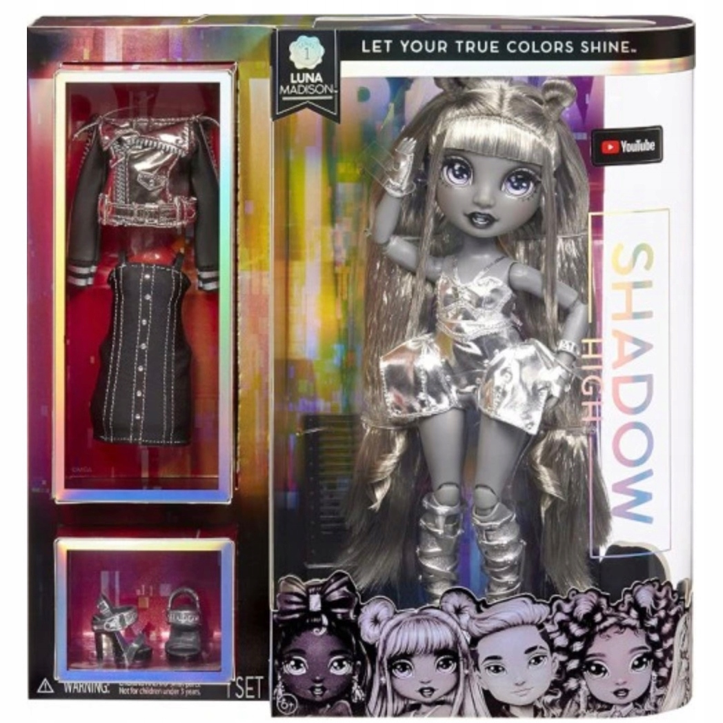 Lalka Rainbow High Shadow High Luna Madison 583530