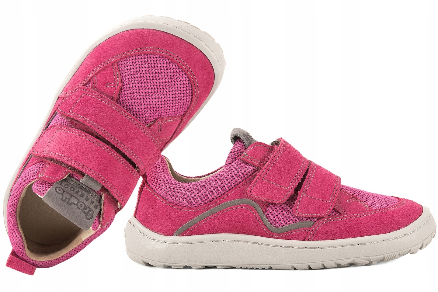 Froddo G3130260-10 Barefoot Półbuty Dziewczęce Sportowe Skóra 23 Fuksja