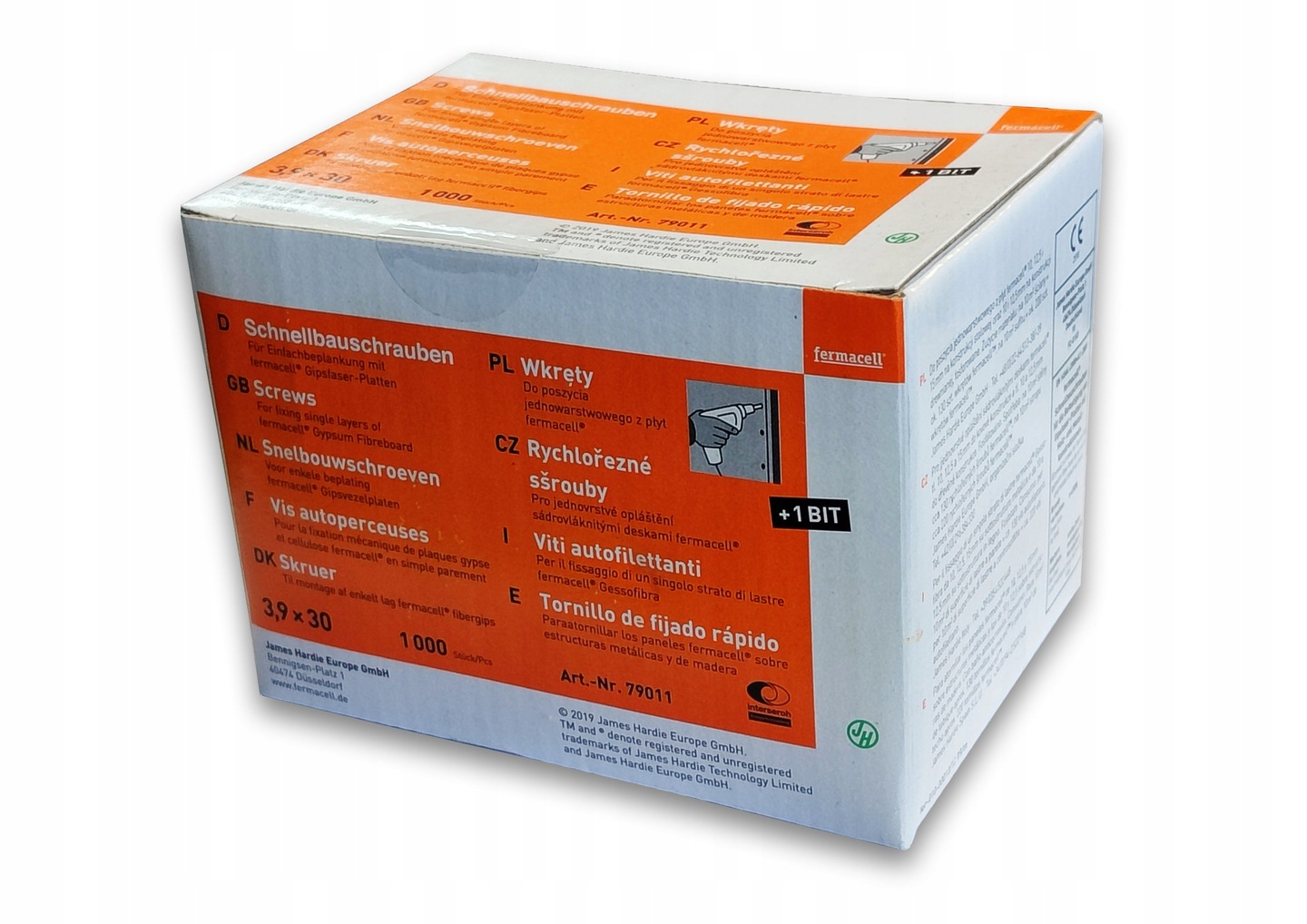 Fermacell Wkręty 3,9x30mm 79011 1000szt