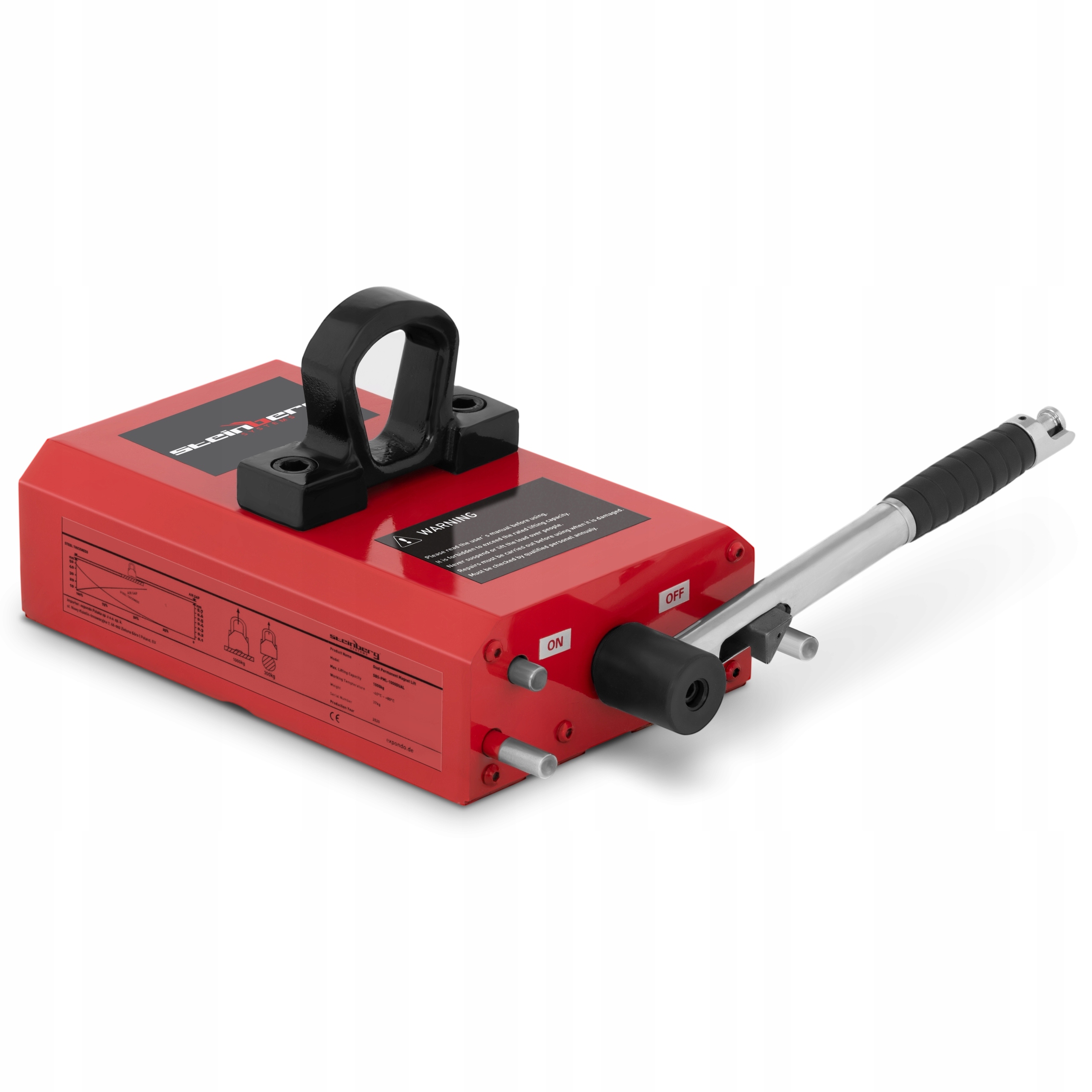 Podnośnik magnetyczny Steinberg Szerokość produktu 13 cm