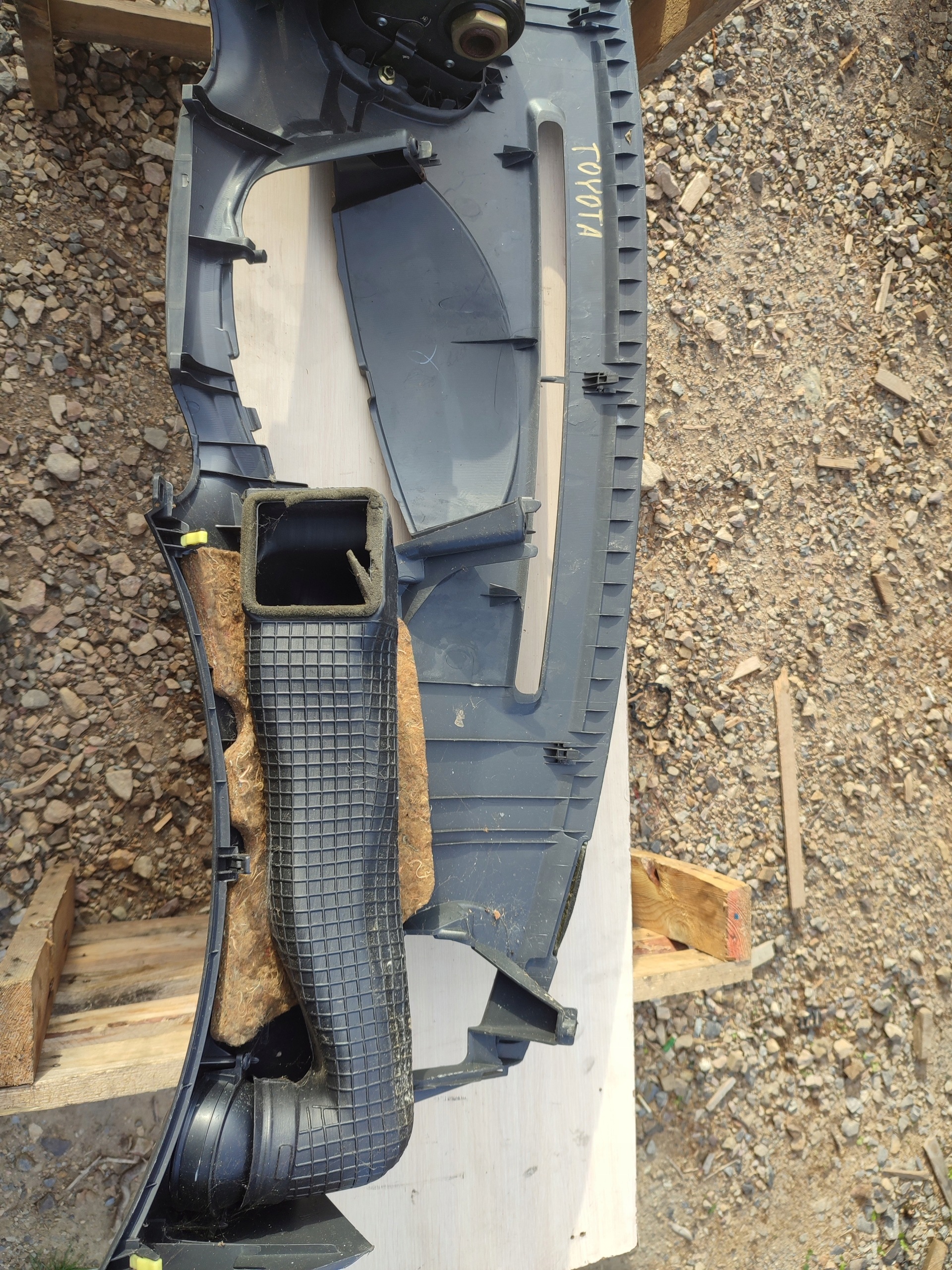 dashboard instrument panel TOYOTA YARIS and