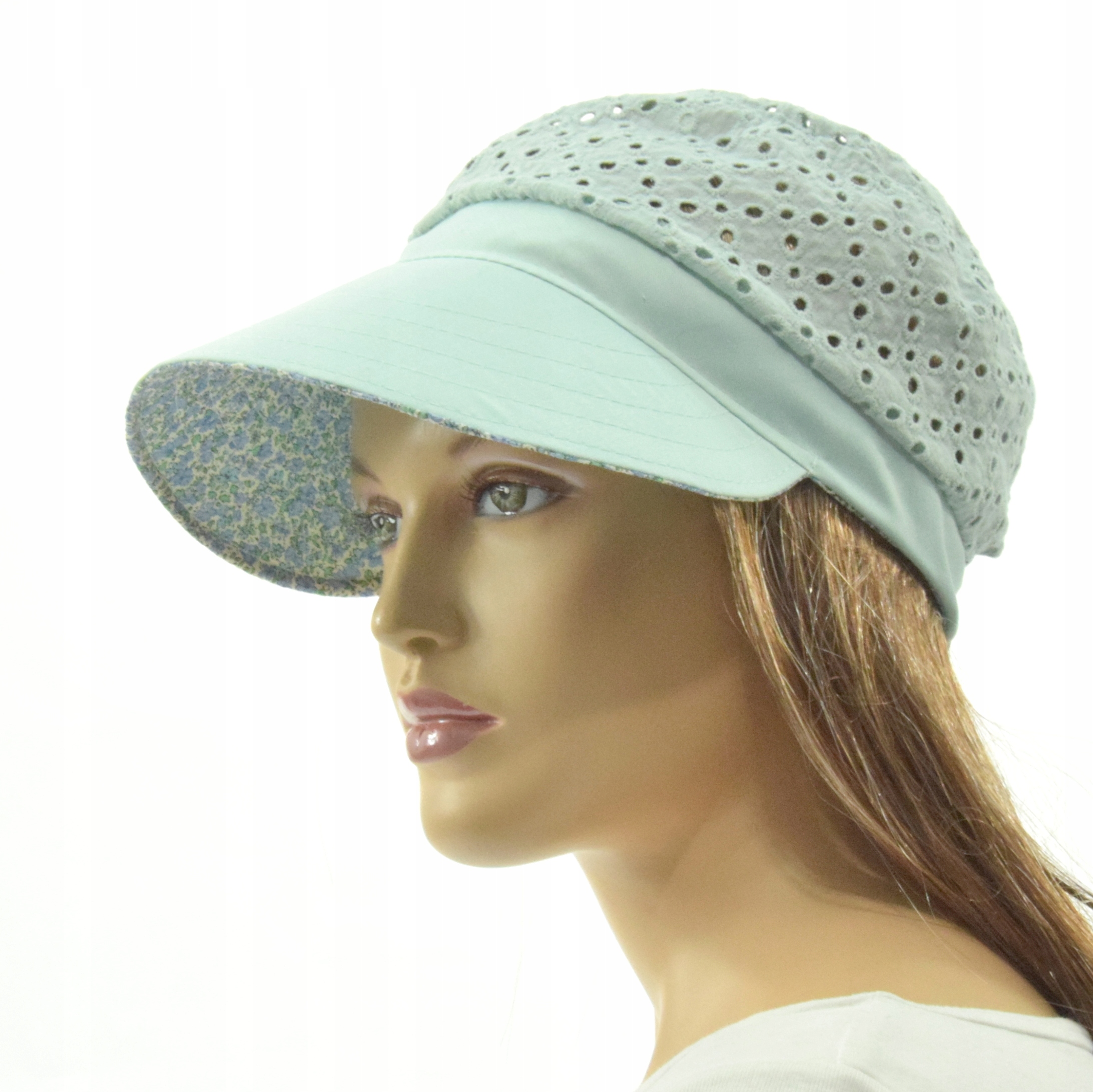 

Czapka z daszkiem bawełniana, kapelusz letni "nel"