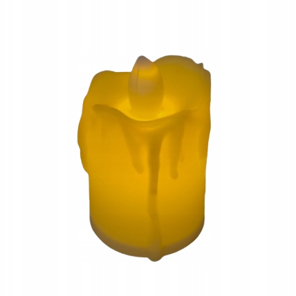 ŚWIECA ŚWIECZKA WKŁAD LED DO ZNICZA NA BETERIĘ STROIK ADWENTOWY