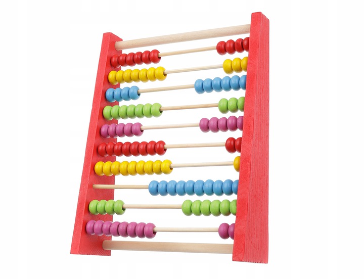 LICZYDŁO DREWNIANE TRADYCYJNE Nauka Liczenia Marka Kruzzel